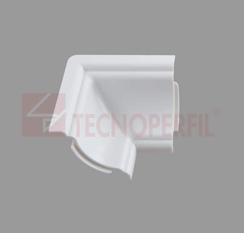 CANTO INTERNO 90° EM PVC - TEC 237B