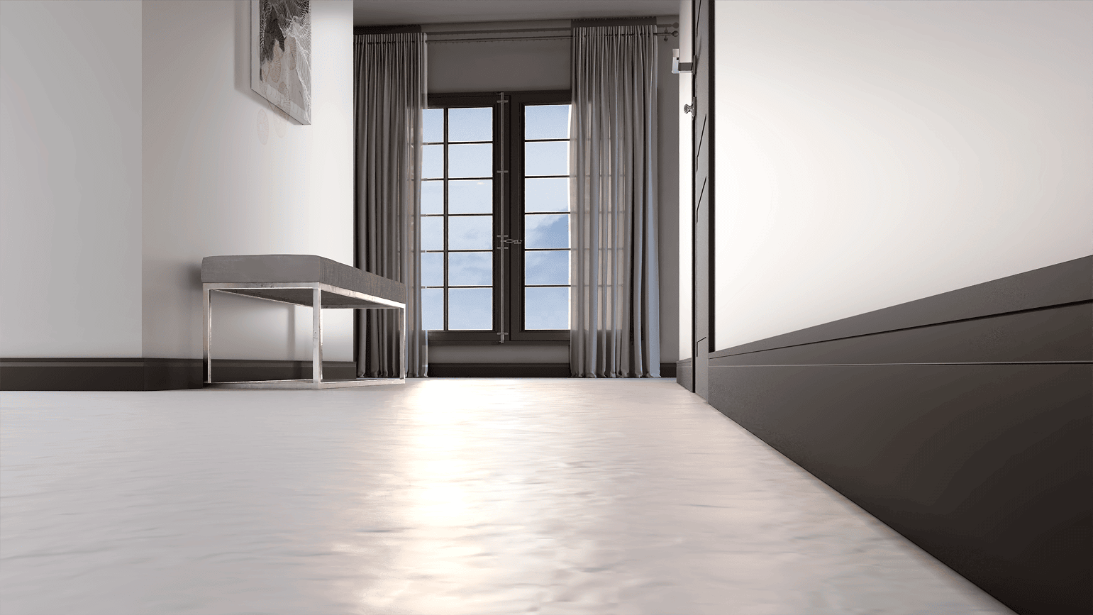 aplicacao-rodape-em-pvc-expandido-tecnoperfil-cor-preta