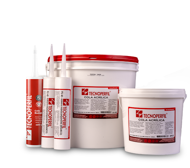 Pack Colas e Selantes - Fundo Transparente